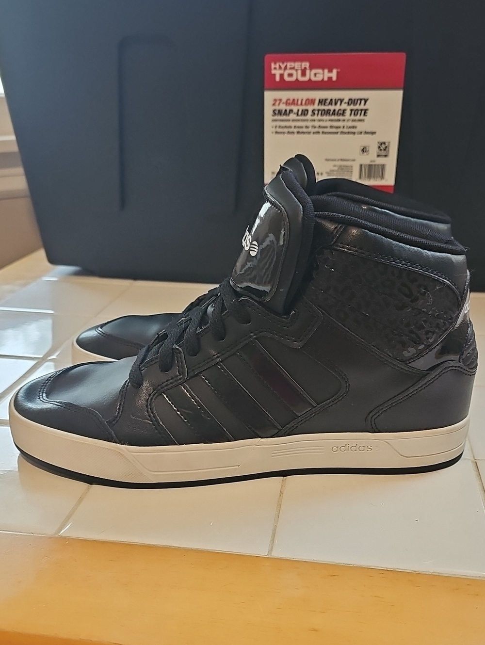 adidas Women’s Black High-Top Sneaker